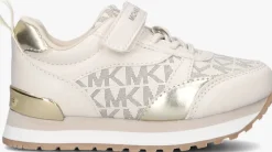 beige michael kors kids lage sneakers billie dorian ps
