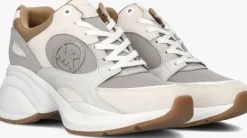 beige michael kors lage sneakers zuma trainer