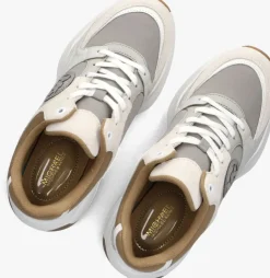 beige michael kors lage sneakers zuma trainer
