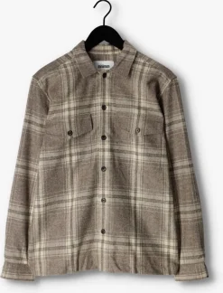 beige minimum overshirt kendo