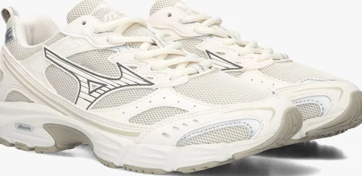 beige mizuno lage sneakers mxr dames