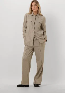 beige modström blouses kalemmd shirt