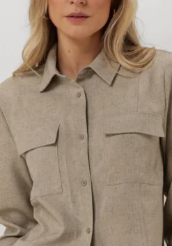 beige modström blouses kalemmd shirt