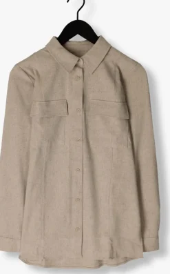 beige modström blouses kalemmd shirt