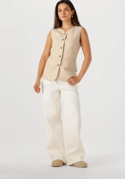 beige modström gilet normamd top