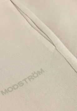 beige modström joggingbroek niarnmd short