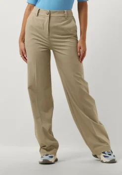 beige modström pantalon ankermd pants