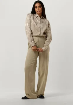 beige modström pantalon ankermd pants