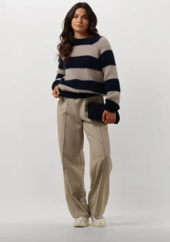 beige modström pantalon kalemmd pants