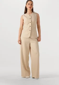 beige modström pantalon normamd pant