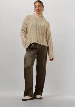 beige modström trui felipemd short t-neck