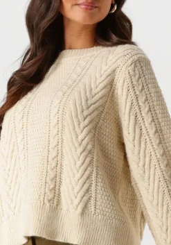 beige modström trui grannonmd o-neck