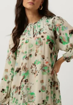 beige moliin mini jurk sienna