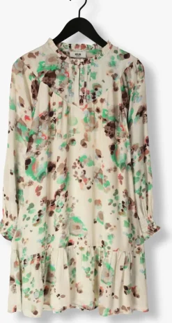 beige moliin mini jurk sienna