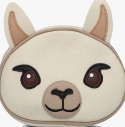 beige molo schoudertas llama bag