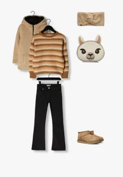 beige molo schoudertas llama bag