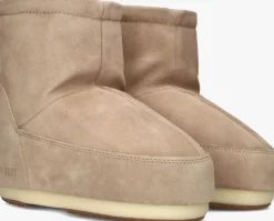 beige moon boot snowboots mb icon low nolace