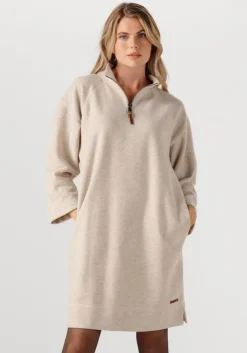 beige moscow mini jurk 78-06 influence-1