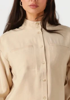 beige msch copenhagen blouses mschimila selia shirt