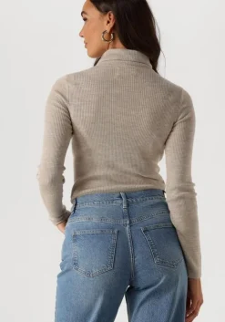 beige msch copenhagen coltrui mschrigmor avalina rib r pullover