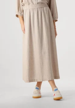 beige msch copenhagen midirok mschpennie ginia hw skirt