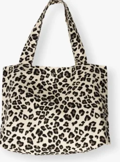 beige msch copenhagen shopper mschsage tote bag aop key