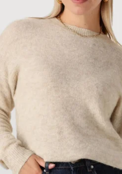 beige msch copenhagen trui mschfestina hope pullover