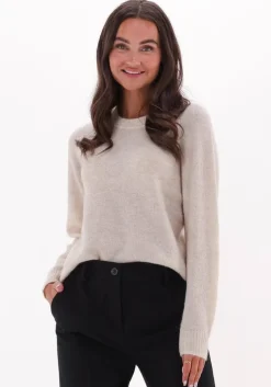 beige msch copenhagen trui maimee mohair o pullover