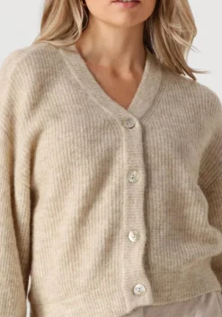 beige msch copenhagen vest mschhila hope cardigan