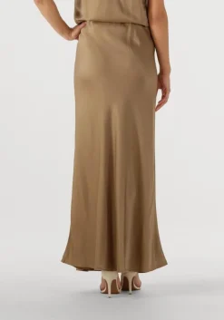 beige my essential wardrobe maxirok estellemw long skirt