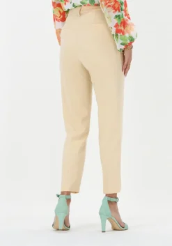 beige na-kd pantalon cropped suit pants
