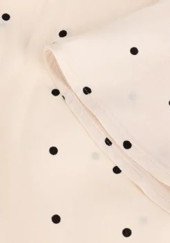 beige na-kd top front rouching frill top