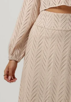 beige neo noir maxirok torino wave skirt