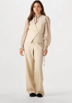 beige neo noir pantalon emmett melange pants