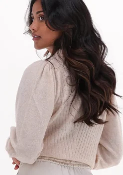 beige neo noir trui kelsey knit blouse