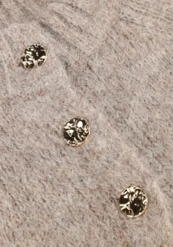 beige neo noir vest benuta fluffy knit cardigan