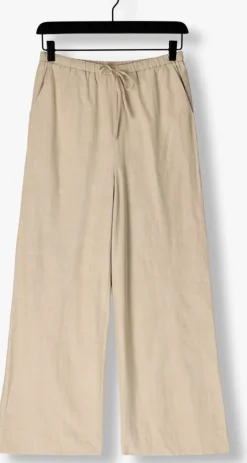 beige neo noir wijde broek heifa stripe pants