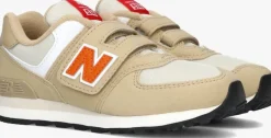 beige new balance lage sneakers pv574