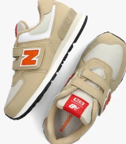 beige new balance lage sneakers pv574
