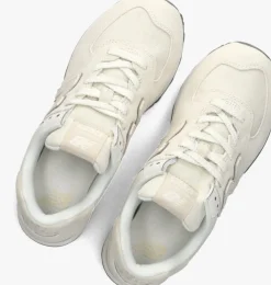 beige new balance lage sneakers wl574 d