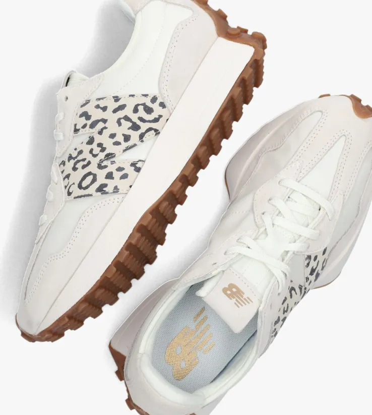 beige new balance lage sneakers ws327