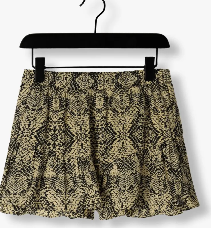 beige nik & nik broeken snake skort