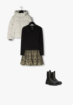 beige nik & nik broeken snake skort