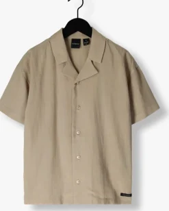 beige nik & nik klassieke overhemden luis short