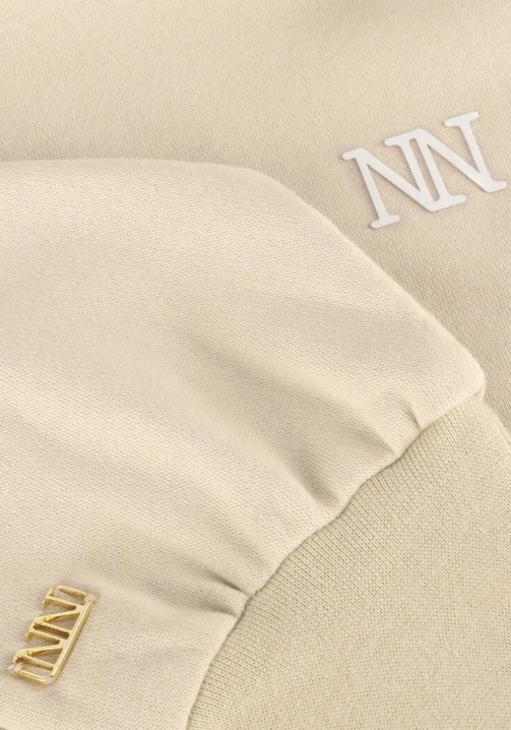 beige nik & nik mini jurk fossi sweatdress