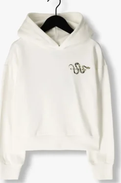 beige nik & nik truien/vesten snake hoodie