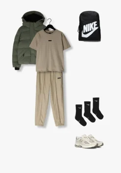 beige nik & nik t-shirt duuke oversized t-shirt