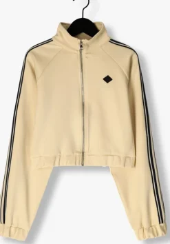 beige nik & nik vest jamilla cardigan