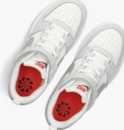 beige nike lage sneakers court borough