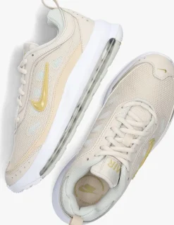 beige nike lage sneakers air max ap one